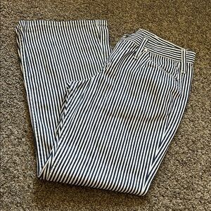 Vintage Maverick Blue Stripped Flare Jeans